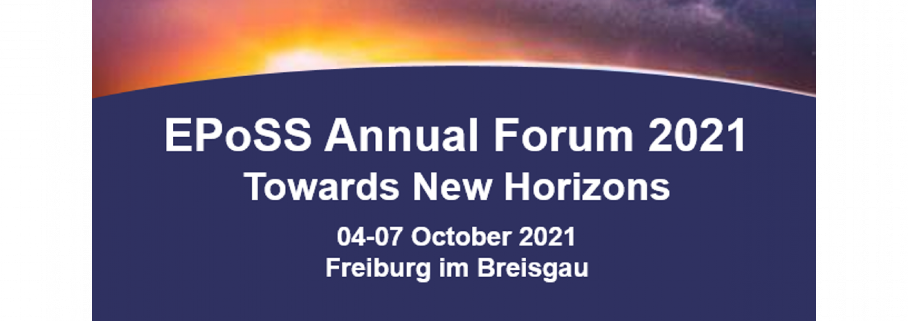 EPoSS Annual Forum: October 04-07, 2021