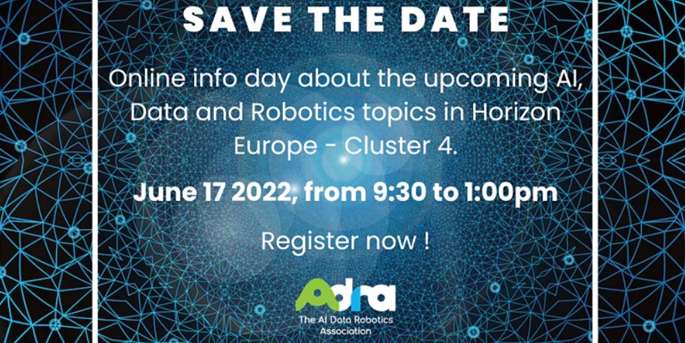 Ufuk Avrupa Yapay Zeka, Veri ve Robotik Çağrıları Bilgi Günü ve Proje Pazarı
