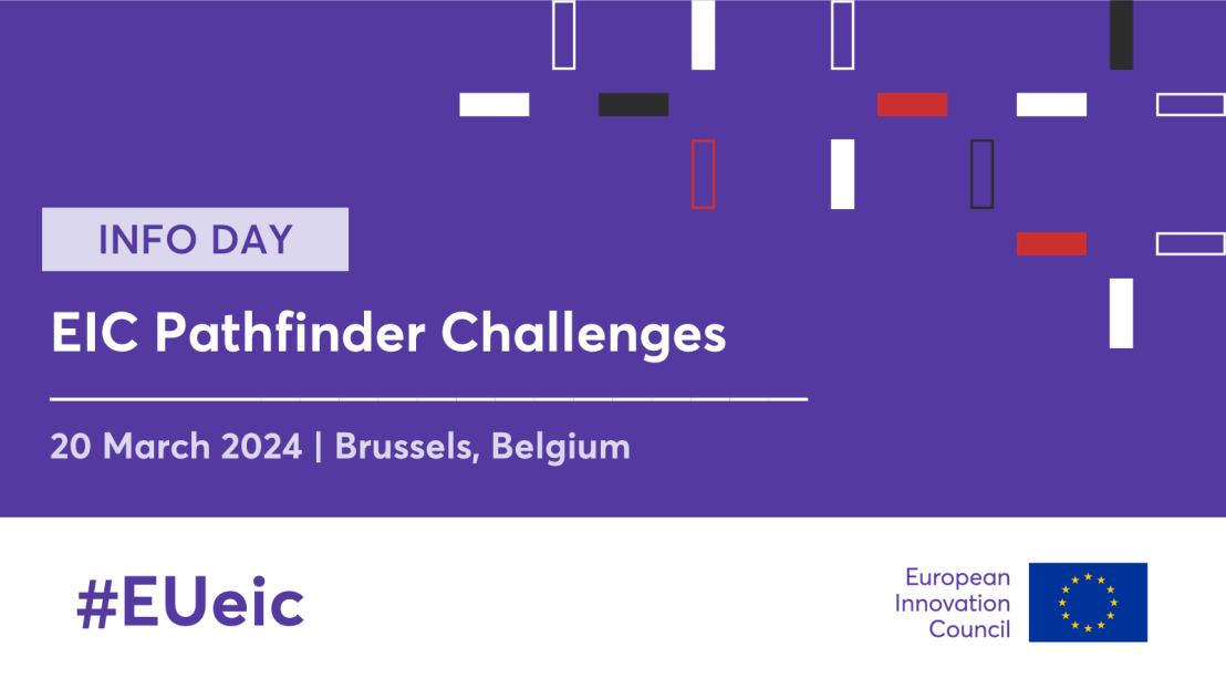 Ar-Ge ve Yenilik Günleri çerçevesinde, 20 Mart 2024 tarihinde Brüksel’de Avrupa İnovasyon Konseyi (European Innovation Council - EIC), EIC Kılavuz (Pathfinder) 2024 Yılı Stratejik Öncelik Çağrıları* Bilgi Günü düzenlenecektir.