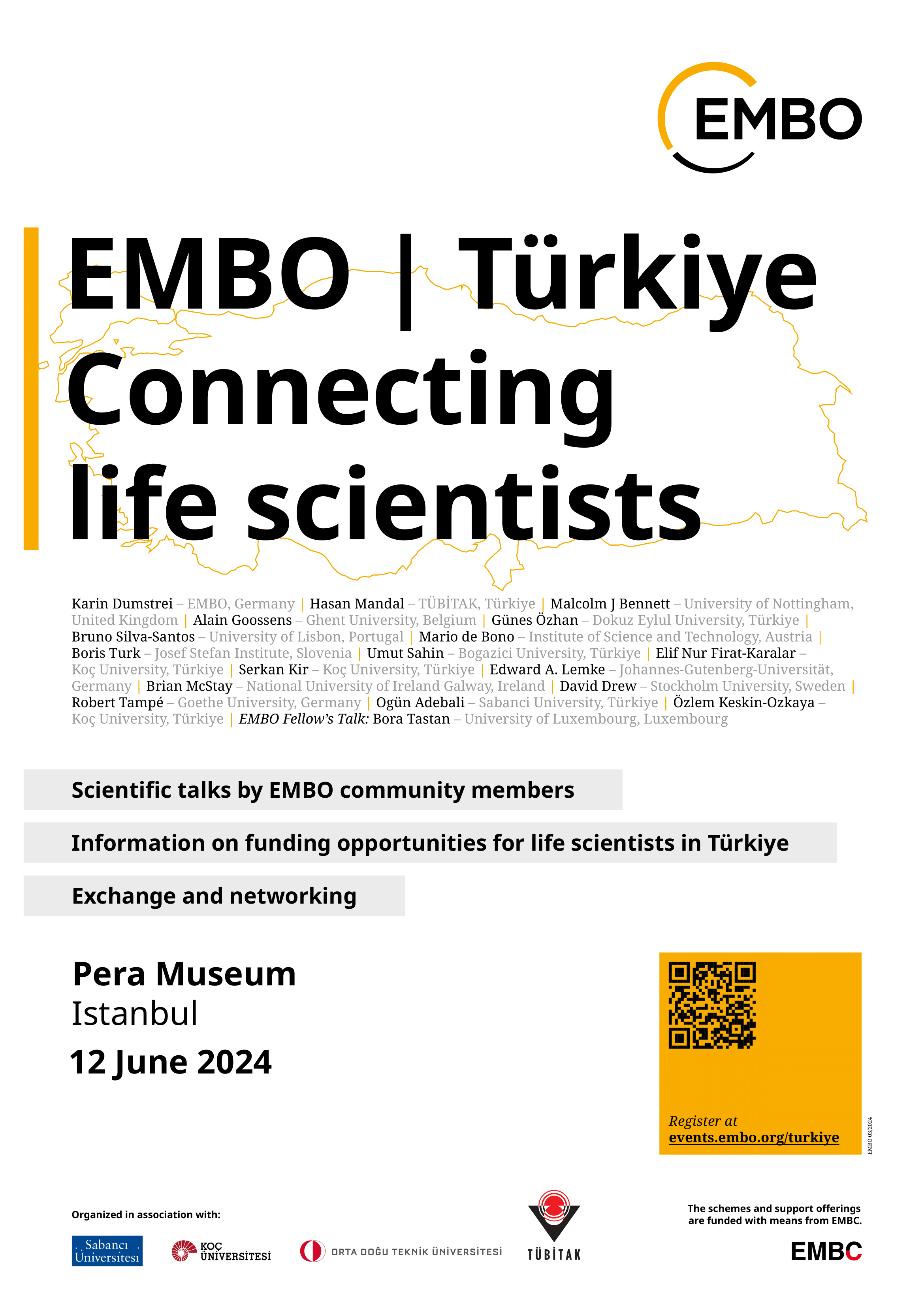 EMBO & Türkiye - Connecting Life Scientists