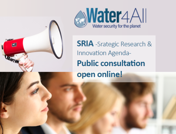 Water4All Stratejik Araştırma ve Yenilik Gündemi Danışma Süreci Başlamıştır