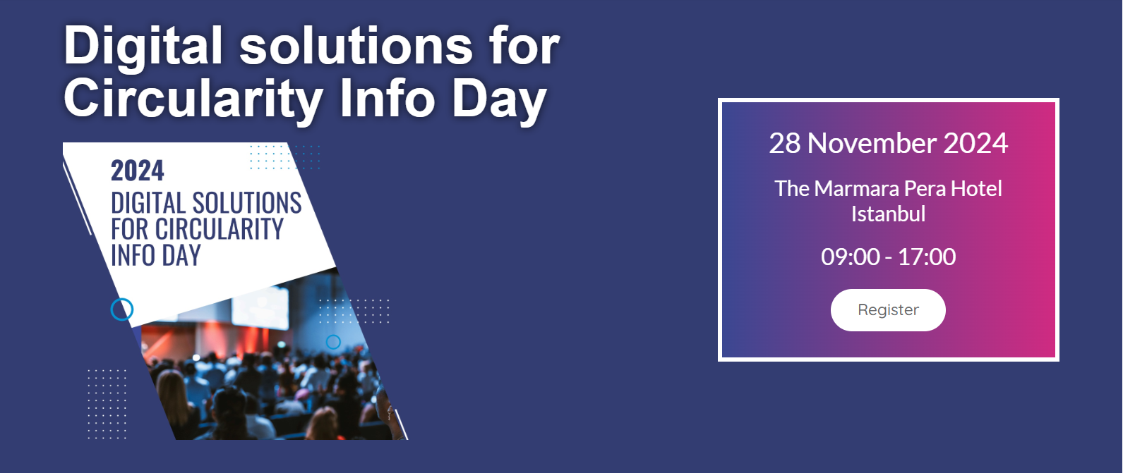Digital solutions for Circularity Info Day