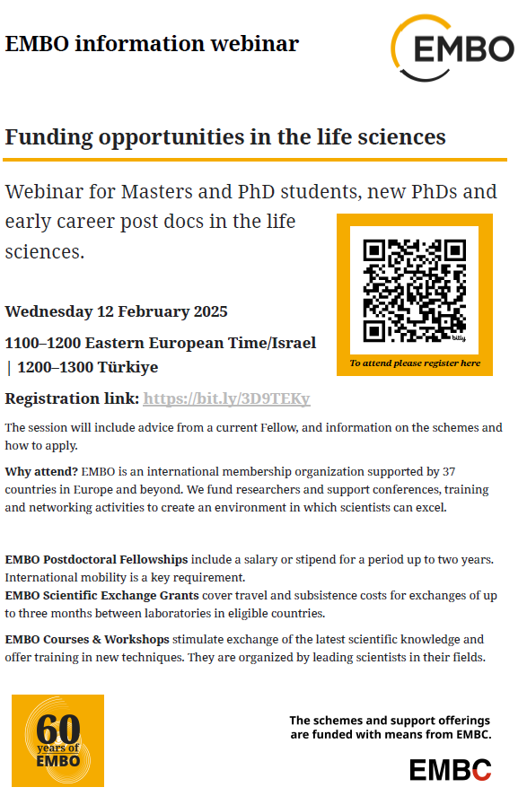 EMBO Information Webinar