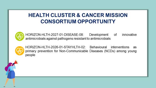 Sağlık Kümesi 2026-2027 Çağrıları Ortak Arama Duyurusu