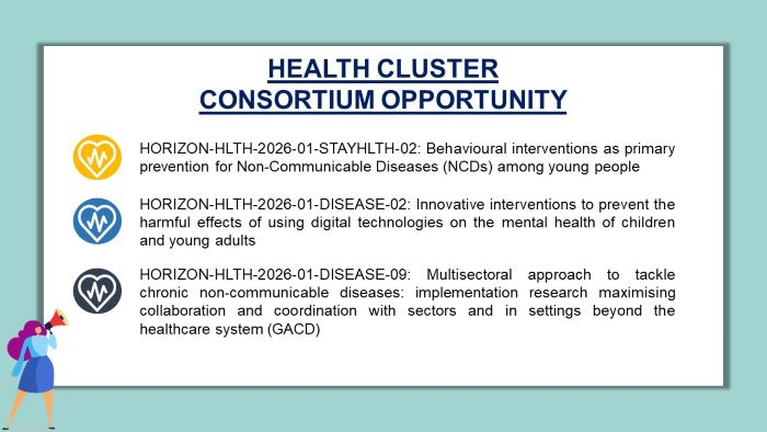 Ufuk Avrupa Sağlık Kümesi-2026 Yılı Çağrıları Ortak Arama Duyurusu