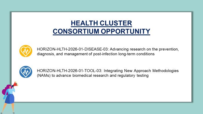 Ufuk Avrupa Sağlık Kümesi 2026-2027 Yılı Çağrıları Ortak Arama Duyurusu