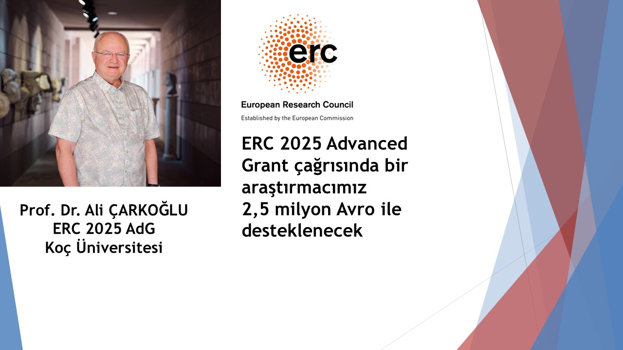 ERC AdG 2025 Ali Çarkoğlu