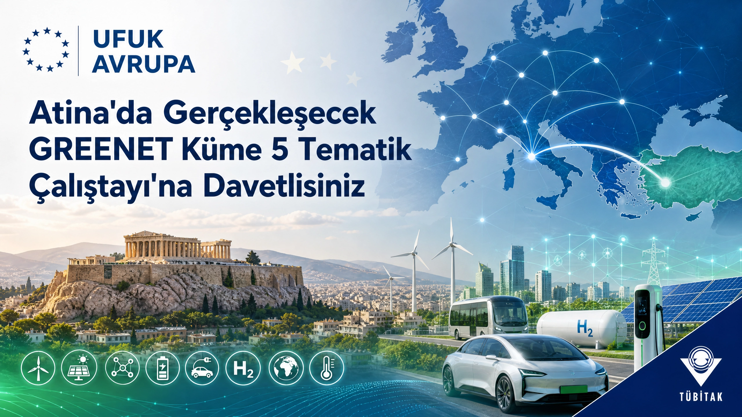 GREENET kapsamında Küme 5'te faaliyet gösteren paydaşlara yönelik düzenlenecek "5th Thematic Cluster 5 Workshop on Climate, Energy and Mobility Emerging Value Chains – Funding Opportunities and Networking" etkinliği, katılımcılara mevcut fonlama fırsatları hakkında bilgi edinme, UİN ağlarının sunduğu hizmetleri tanıma ve başarılı proje önerileri hazırlamaya yönelik pratik bilgiler edinme imkânı sunacaktır.