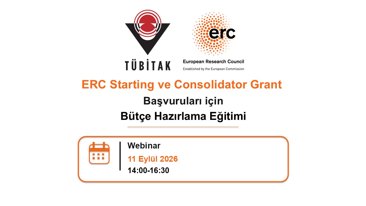 ERC StG CoG Bütçe Hazırlama Eğitimi