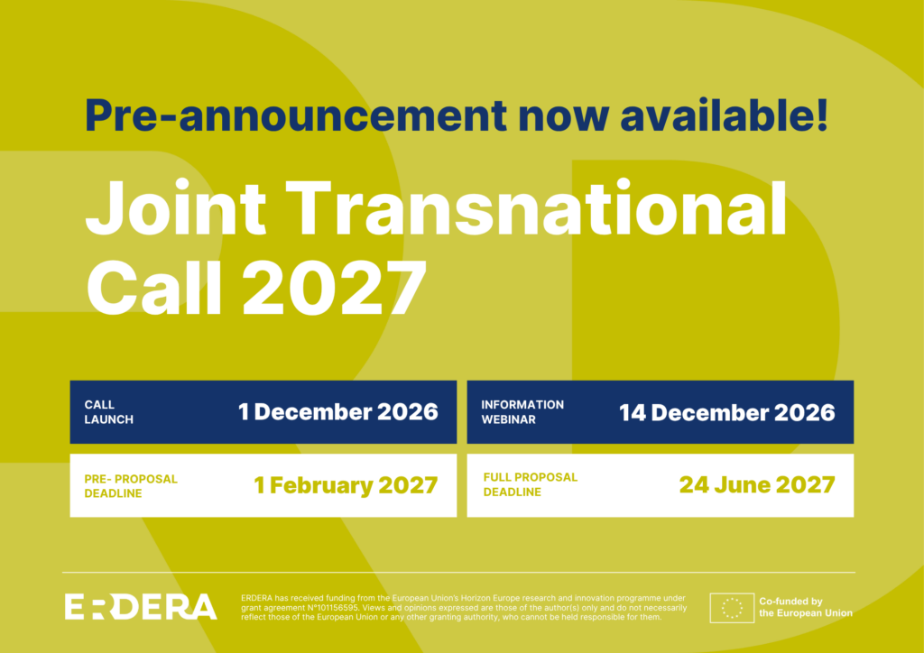 ERDERA JTC Pre Announcement