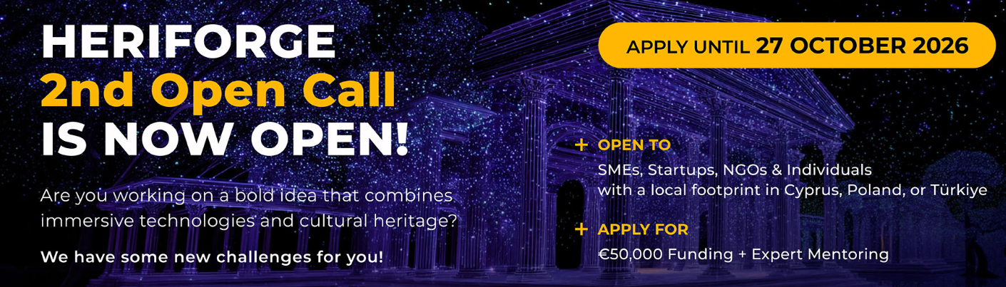 Heriforge FSTP Open Call