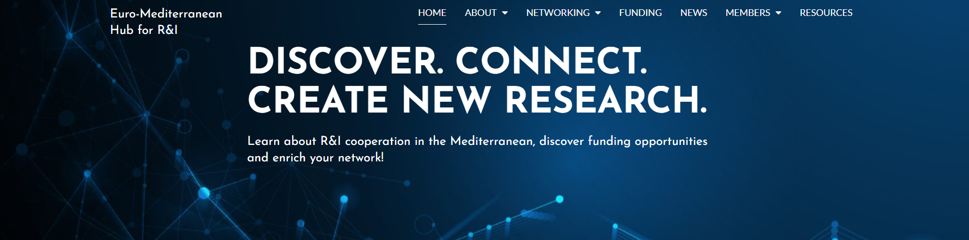 By registering in Euro-Med Hub’s Members Directory, you become part of a Euro-Mediterranean network of researchers, innovators, institutions, and R&I professionals. Membership increases your visibility, helps you connect with potential partners, and opens the door to exciting collaboration opportunities across the Mediterranean region.