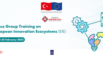 Sizleri, TÜBİTAK tarafından CONNECT ve SCALEUP çağrıları özelinde düzenlenecek olan Odak Grup Eğitimi’ne davet etmekten memnuniyet duyuyoruz. Etkinlik, Avrupa Birliği ve Türkiye Cumhuriyeti tarafından ortak finanse edilen ve yürütücüsünün T.C. Sanayi ve Teknoloji Bakanlığı, ana yararlanıcısının TÜBİTAK olduğu ve Rekabetçi Sektörler Programı kapsamında desteklenen “Ufuk 2020’de Türkiye Faz-II” Teknik Destek Projesi kapsamında gerçekleştirilecektir.  