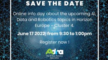 Ufuk Avrupa Yapay Zeka, Veri ve Robotik Çağrıları Bilgi Günü ve Proje Pazarı