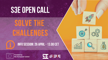 S3E – "The Engine for South European Deep Tech" Projesi Açık Çağrısı Hakkında Bilgi Günü