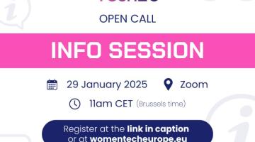 Women TechEU Çağrısı Bilgilendirme Etkinliği, 29 Ocak 2025