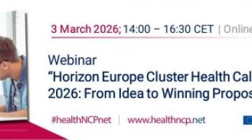 Ufuk Avrupa Sağlık Kümesi 2026 Yılı Çağrıları-Çevrim içi Proje Yazma Semineri