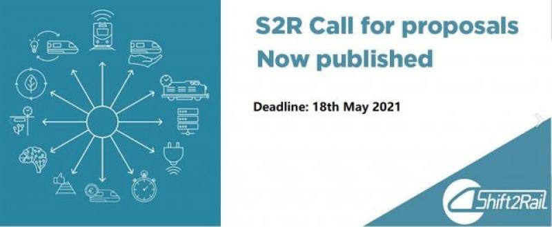 Shift2Rail 2021 Proje Teklif Çağrıları Başvurulara Açılmıştır