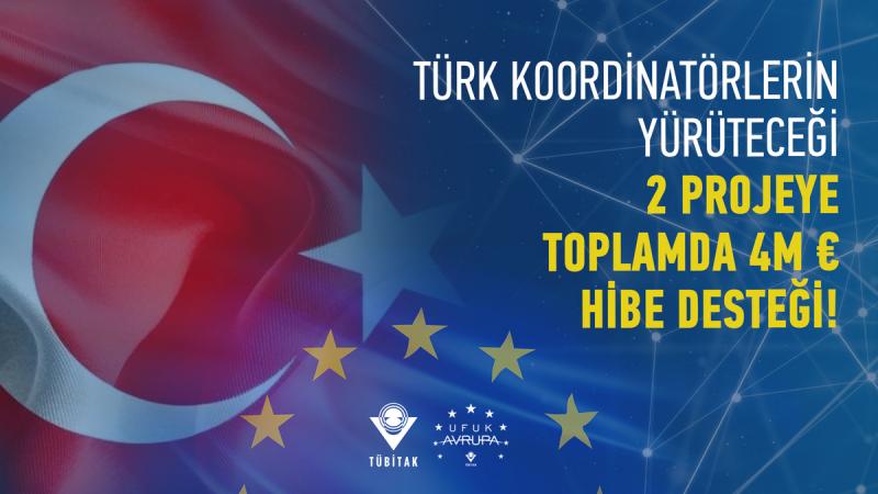 EIC Çağrılarında 2 Türk Kuruluş Koordinatör Olarak Desteklenmeye Hak Kazandı