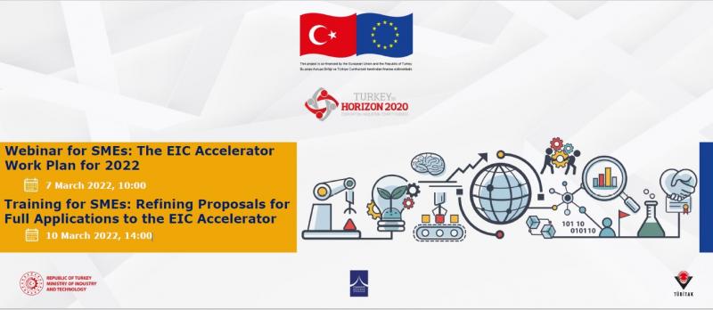 EIC Hızlandırıcı Çevrim içi Etkinlikleri
